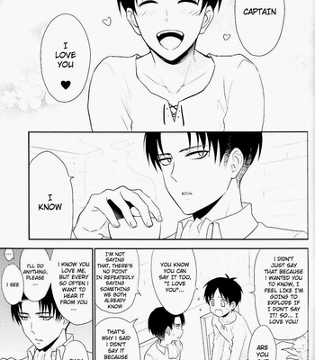 [A.M.Sweet] Shingeki no Kyojin dj – Heichou, Suki tte Ittekudasai!! [Eng] – Gay Manga sex 3
