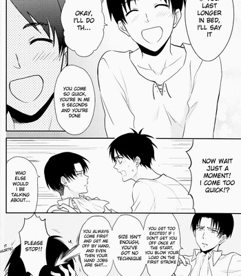 [A.M.Sweet] Shingeki no Kyojin dj – Heichou, Suki tte Ittekudasai!! [Eng] – Gay Manga sex 4