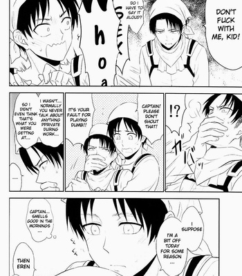 [A.M.Sweet] Shingeki no Kyojin dj – Heichou, Suki tte Ittekudasai!! [Eng] – Gay Manga sex 12