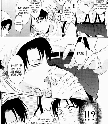 [A.M.Sweet] Shingeki no Kyojin dj – Heichou, Suki tte Ittekudasai!! [Eng] – Gay Manga sex 14