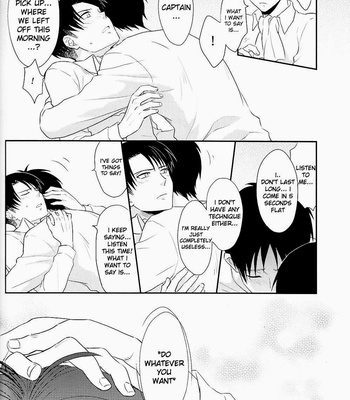 [A.M.Sweet] Shingeki no Kyojin dj – Heichou, Suki tte Ittekudasai!! [Eng] – Gay Manga sex 24