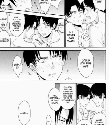 [A.M.Sweet] Shingeki no Kyojin dj – Heichou, Suki tte Ittekudasai!! [Eng] – Gay Manga sex 27