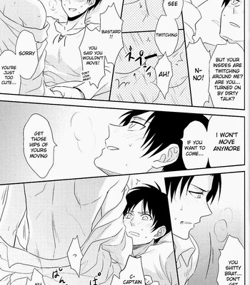 [A.M.Sweet] Shingeki no Kyojin dj – Heichou, Suki tte Ittekudasai!! [Eng] – Gay Manga sex 29