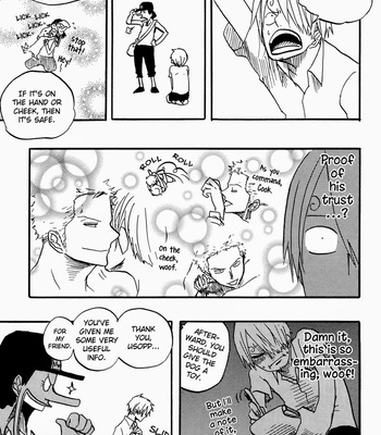 [Ichioku] One Piece dj – Magical Bonnou Power [Eng] – Gay Manga sex 14