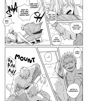 [anobata] Feel me, feel me!! – One Piece dj [Eng] – Gay Manga sex 16