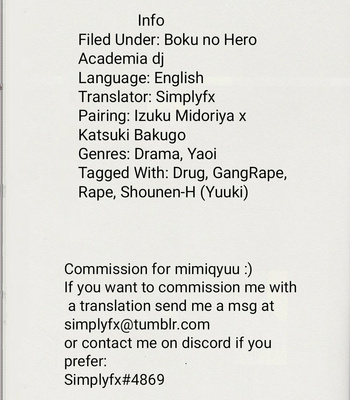 [Shounen-H (Yuuki)] False Accusation – Boku no Hero Academia dj [Eng] – Gay Manga sex 30