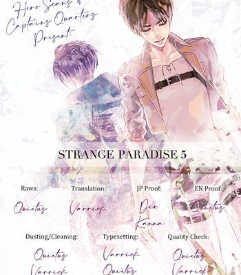 [Idea (Seina Rin)] Strange Paradise 5 – Attack on Titan dj [Eng] – Gay Manga sex 2