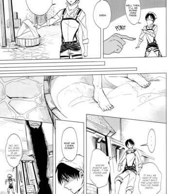 [39614/Karasawa Toshika] Shingeki no Kyojin dj – Heichou to Shinpei no Ichinichi [Eng] – Gay Manga sex 11