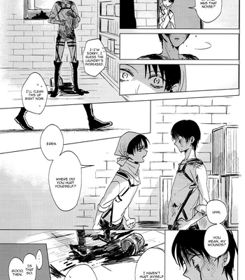 [39614/Karasawa Toshika] Shingeki no Kyojin dj – Heichou to Shinpei no Ichinichi [Eng] – Gay Manga sex 19
