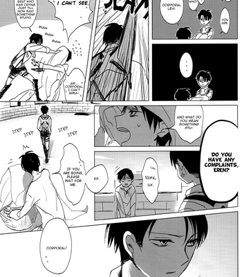 [39614/Karasawa Toshika] Shingeki no Kyojin dj – Heichou to Shinpei no Ichinichi [Eng] – Gay Manga sex 29