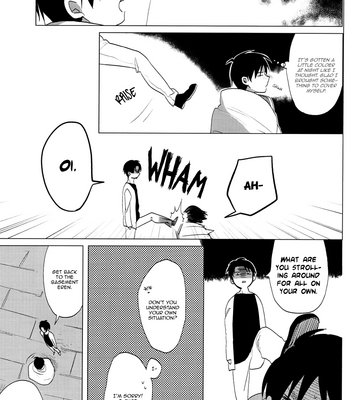 [39614/Karasawa Toshika] Shingeki no Kyojin dj – Heichou to Shinpei no Ichinichi [Eng] – Gay Manga sex 35