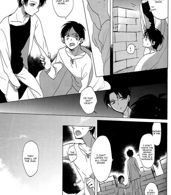 [39614/Karasawa Toshika] Shingeki no Kyojin dj – Heichou to Shinpei no Ichinichi [Eng] – Gay Manga sex 39