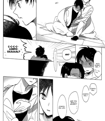 [39614/Karasawa Toshika] Shingeki no Kyojin dj – Heichou to Shinpei no Ichinichi [Eng] – Gay Manga sex 44