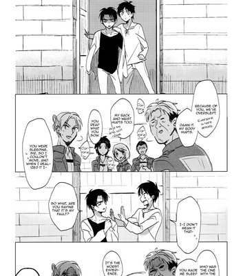[39614/Karasawa Toshika] Shingeki no Kyojin dj – Heichou to Shinpei no Ichinichi [Eng] – Gay Manga sex 51