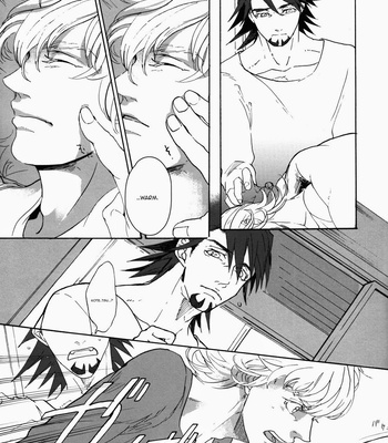 [Qjui] Tiger & Bunny dj – Fureru Furueru Hoshi no Taion [Eng] – Gay Manga sex 46