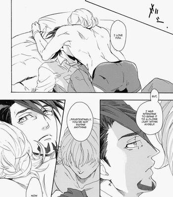 [Qjui] Tiger & Bunny dj – Fureru Furueru Hoshi no Taion [Eng] – Gay Manga sex 23