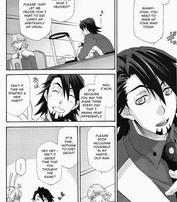 [Pink Power] Tiger & Bunny dj – Cage o Kajiru Usagi [Eng] – Gay Manga sex 4