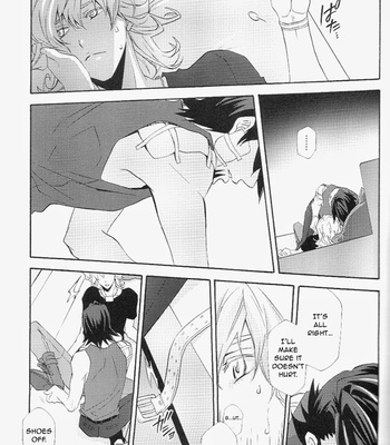 [Pink Power] Tiger & Bunny dj – Cage o Kajiru Usagi [Eng] – Gay Manga sex 13