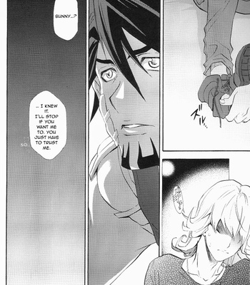 [Pink Power] Tiger & Bunny dj – Cage o Kajiru Usagi [Eng] – Gay Manga sex 14