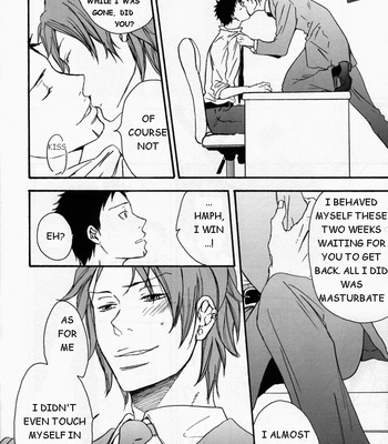 [MASAO Sangatsu] Reborn! dj – Times when we can’t be together [Eng] – Gay Manga sex 6