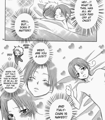 [SKYJACK/ Sanagi] Hetalia dj – Ore-sama to Italia-chan no rabu [Eng] – Gay Manga sex 13