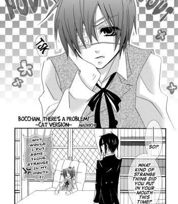 [Pink no Koneko] Kuroshitsuji dj – Bocchan, There’s a Problem [Eng] – Gay Manga sex 5