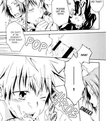 [KUBYOU Azami] Katekyo Hitman Reborn! dj – L.drunk [Eng] – Gay Manga sex 36