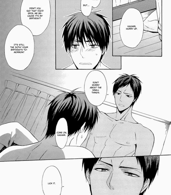 [sweet berry] Kuroko no Basuke dj – Ai wo Komete Hanataba wo [Eng] – Gay Manga sex 26