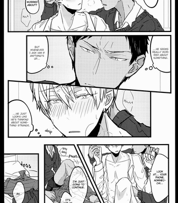 [Omae Pantsu Hakanai] Kuroko no Basuke dj – Chicken of August [Eng] – Gay Manga sex 11