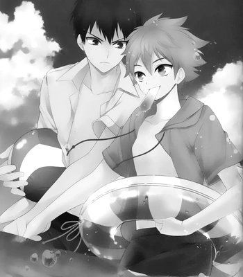 [Byakuya/ Hiyori] Let’s Enjoy Summer – Haikyuu!! dj [Eng] – Gay Manga sex 3