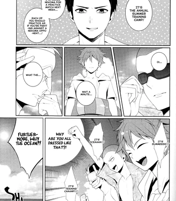 [Byakuya/ Hiyori] Let’s Enjoy Summer – Haikyuu!! dj [Eng] – Gay Manga sex 5