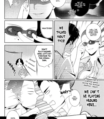 [Byakuya/ Hiyori] Let’s Enjoy Summer – Haikyuu!! dj [Eng] – Gay Manga sex 6