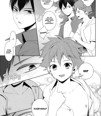 [Byakuya/ Hiyori] Let’s Enjoy Summer – Haikyuu!! dj [Eng] – Gay Manga sex 9
