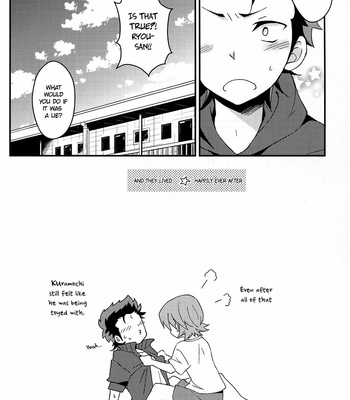 [Mikazuki Shokudou (Kurosawa Ayuki)] Ryou-san, Sawatte ii desu ka – Daiya no Ace dj [Eng] – Gay Manga sex 25