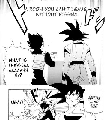 [Berenike (Kiba)] A Room You Can’t Leave Without Kissing – Dragon Ball Z dj [Eng] – Gay Manga sex 6