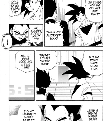 [Berenike (Kiba)] A Room You Can’t Leave Without Kissing – Dragon Ball Z dj [Eng] – Gay Manga sex 8