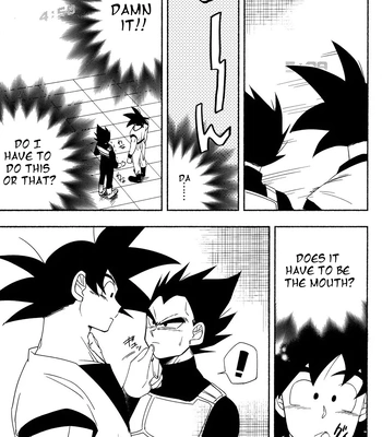 [Berenike (Kiba)] A Room You Can’t Leave Without Kissing – Dragon Ball Z dj [Eng] – Gay Manga sex 10
