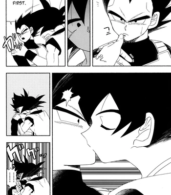 [Berenike (Kiba)] A Room You Can’t Leave Without Kissing – Dragon Ball Z dj [Eng] – Gay Manga sex 11