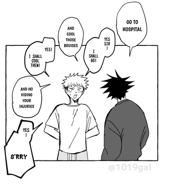 [19mm] FushiIta’s Story About Fighting – Jujutsu Kaisen dj [Eng] – Gay Manga sex 21