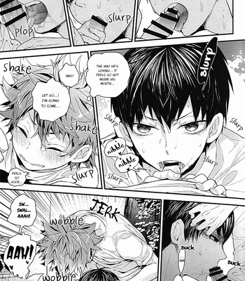 [Akoyagai to Aumale Ebi] Mizunure Chuui! – Haikyu!! dj [Eng] – Gay Manga sex 14