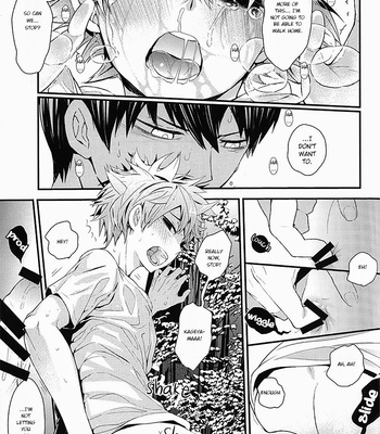 [Akoyagai to Aumale Ebi] Mizunure Chuui! – Haikyu!! dj [Eng] – Gay Manga sex 16