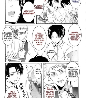 [UNAP!] El deseo del novato por monopolizar es demasiado fuerte – Attack on Titan dj [Esp] – Gay Manga sex 6