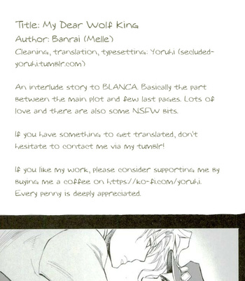 [Banrai] My Dear Wolf King – JoJo’s Bizarre Adventure dj [Eng] – Gay Manga thumbnail 001