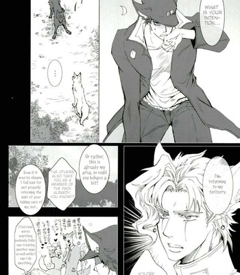 [Banrai] My Dear Wolf King – JoJo’s Bizarre Adventure dj [Eng] – Gay Manga sex 8