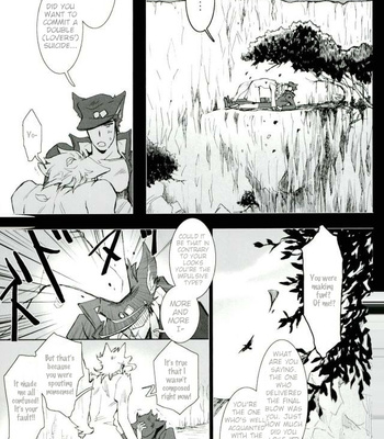 [Banrai] My Dear Wolf King – JoJo’s Bizarre Adventure dj [Eng] – Gay Manga sex 15