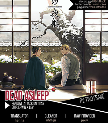 [TwoFrame] Dead Asleep #1 – Attack on Titan dj [Eng] – Gay Manga sex 50