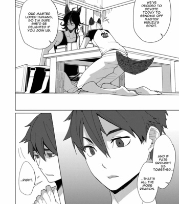 [Yazuki Jing] Yasashi Kare to Fukigen Kitsune no Rennai Jijyo [Eng] – Gay Manga sex 135