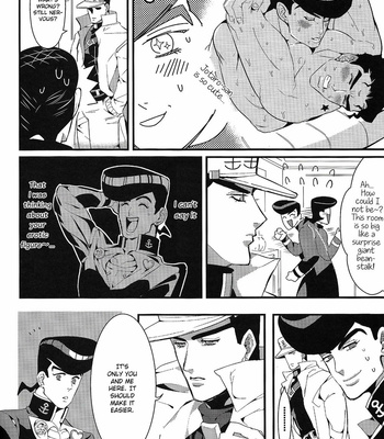 [Tazawa] Wait a minute, Jotaro-san!! – JoJo dj [Eng] – Gay Manga sex 10