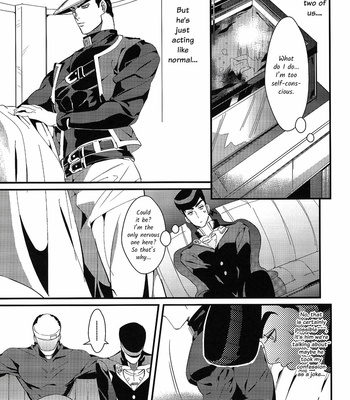 [Tazawa] Wait a minute, Jotaro-san!! – JoJo dj [Eng] – Gay Manga sex 11