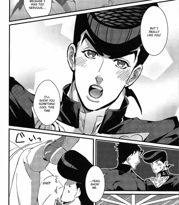 [Tazawa] Wait a minute, Jotaro-san!! – JoJo dj [Eng] – Gay Manga sex 18